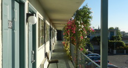 Antioch Executive Inn Hallway